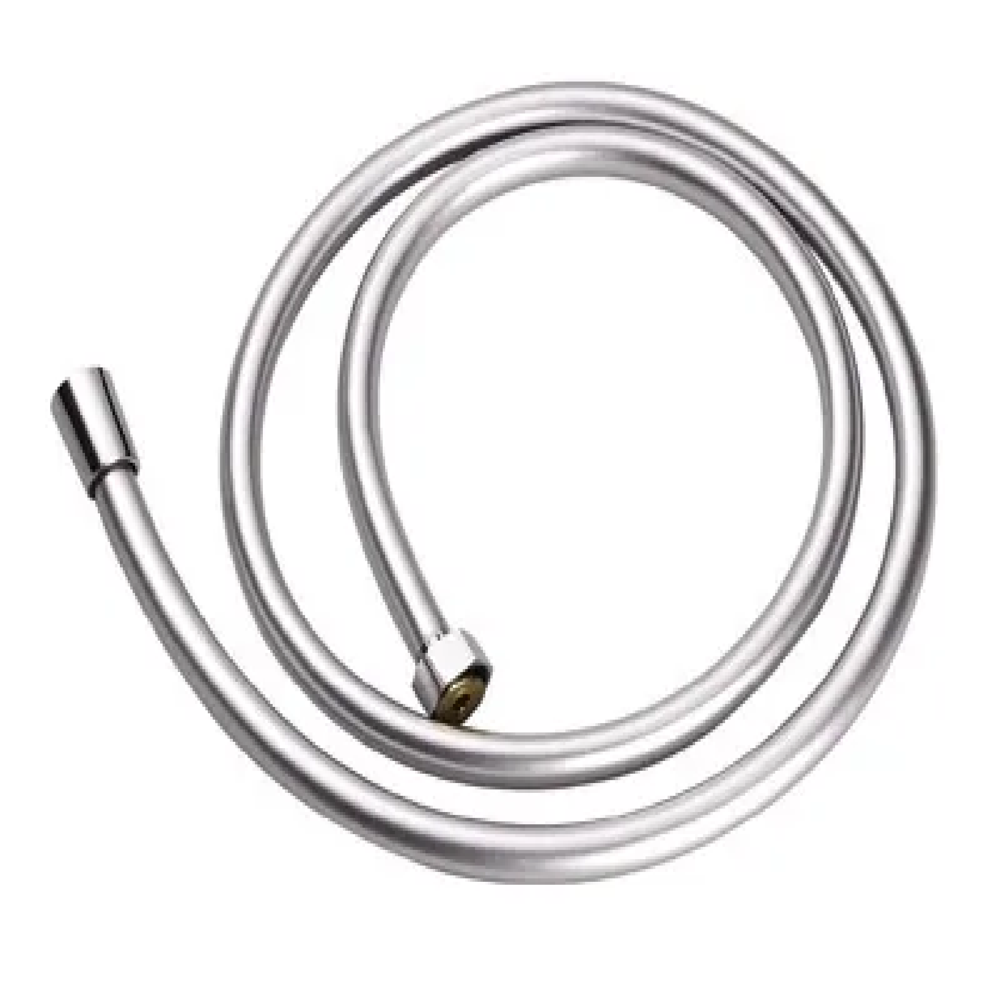 BLACK LABEL PVC SILVER SOLID Shower Hose 120CM